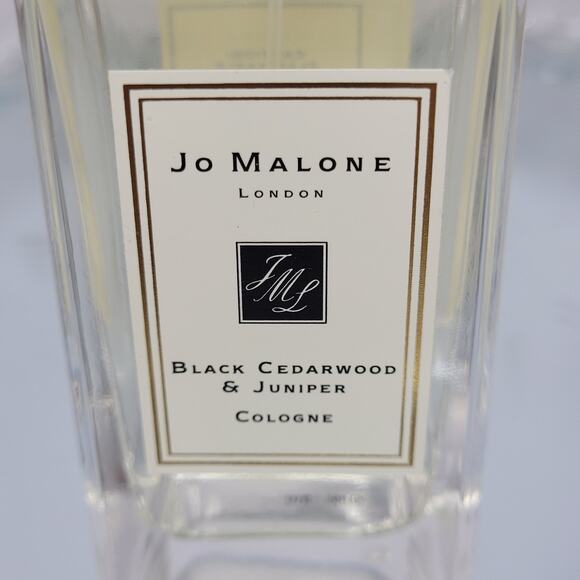 Jo Malone Black Cedarwood & Juniper Cologne Spray 3.4 oz/100ml Discontd. Br. NEW - Picture 2 of 3
